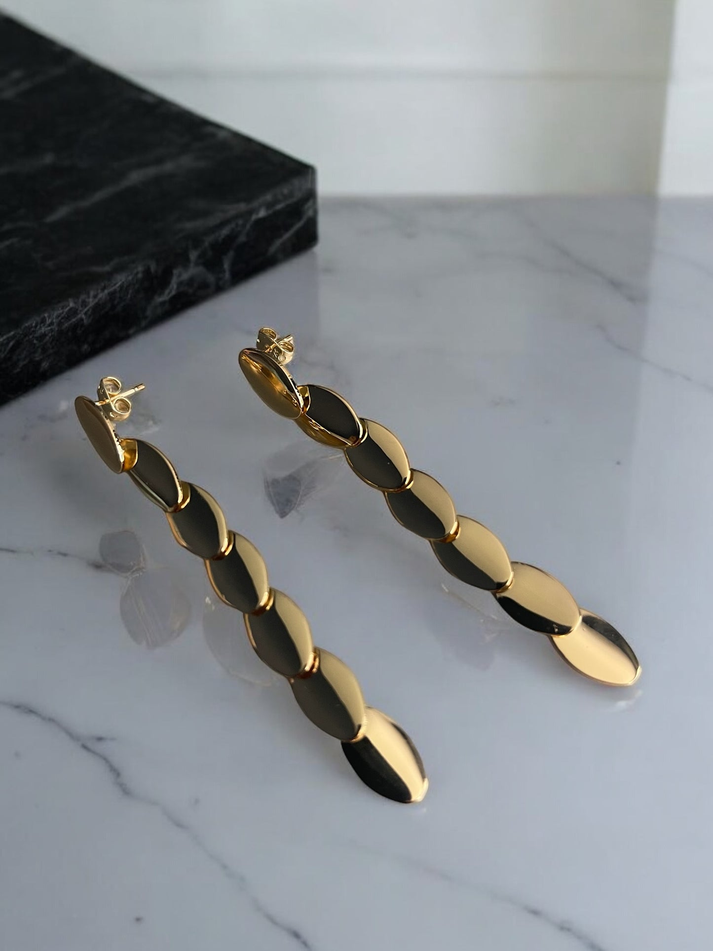 Dangle Elegant Post Back Earrings