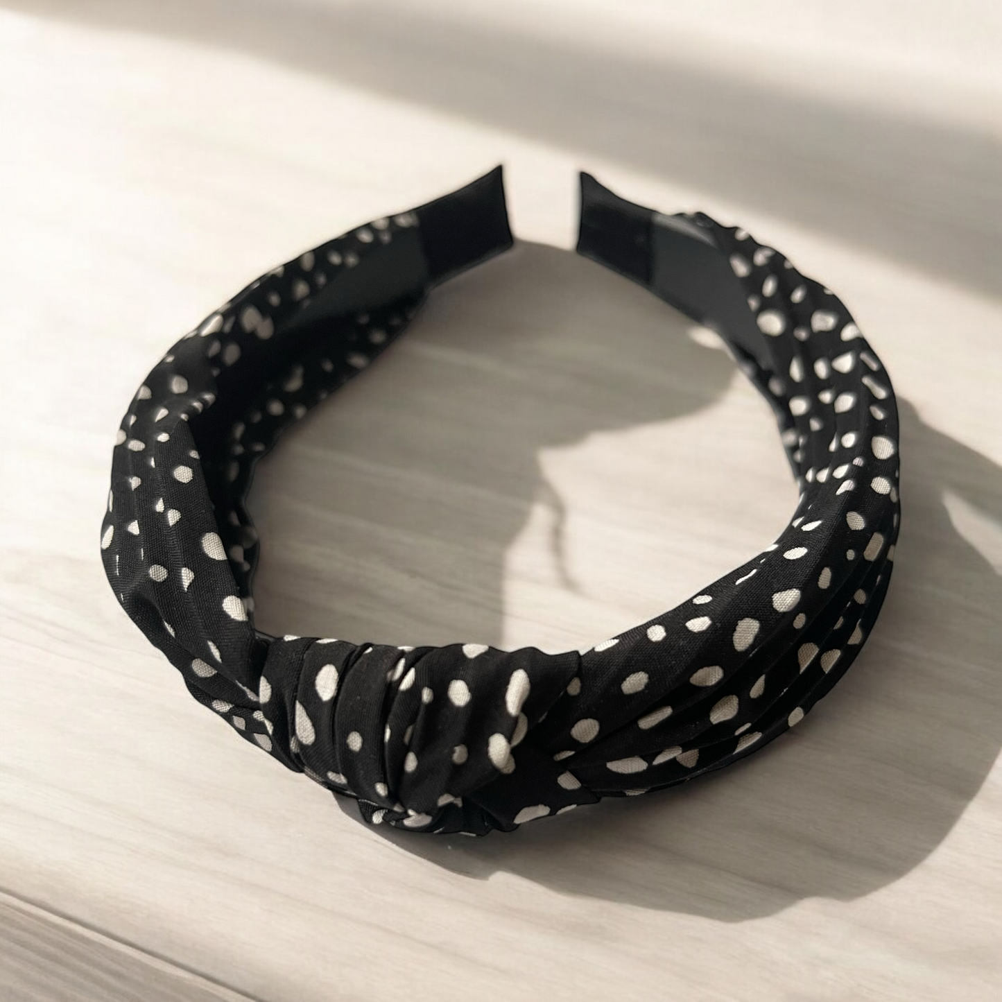 Polka Dot Print Head Band