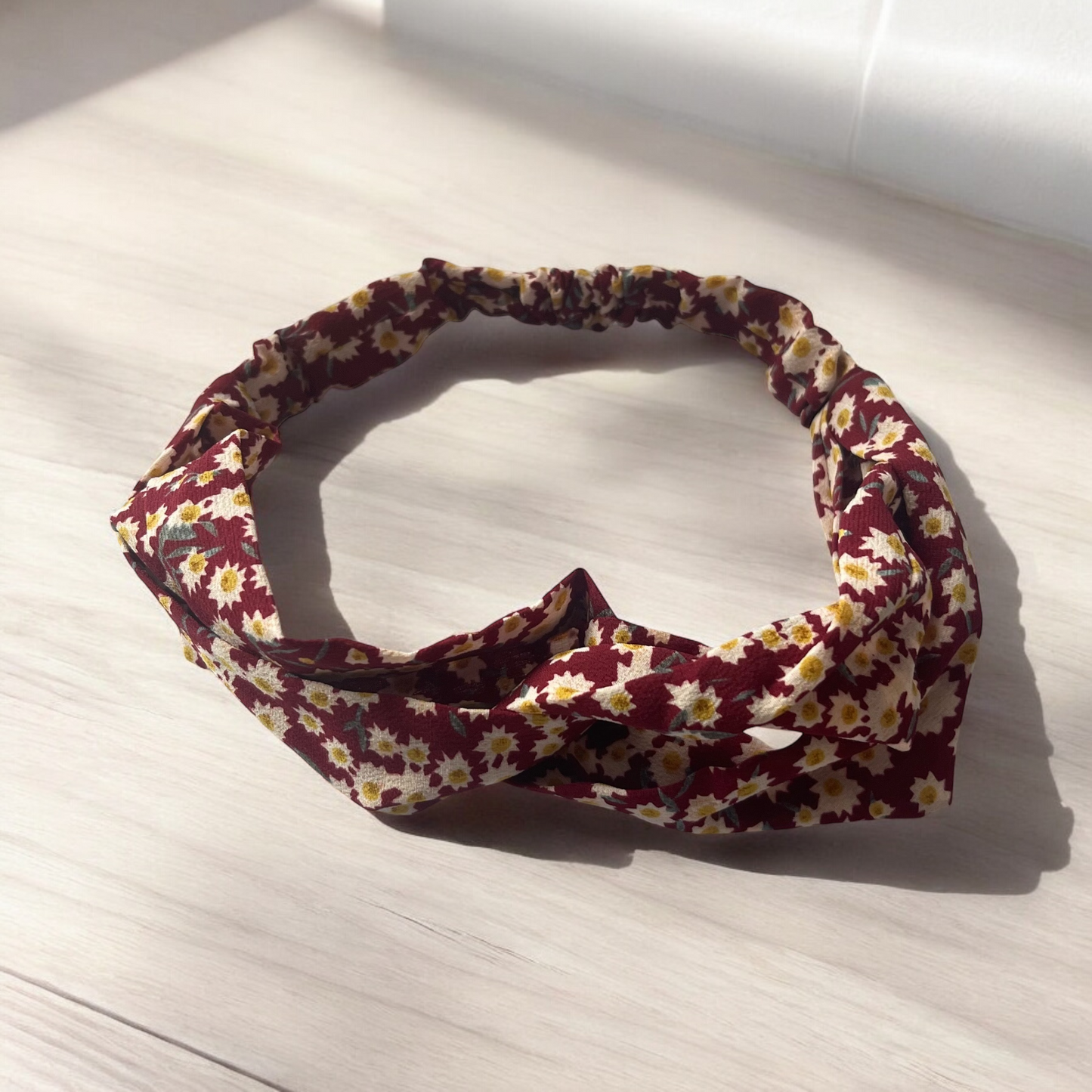 Floral Print Head Band