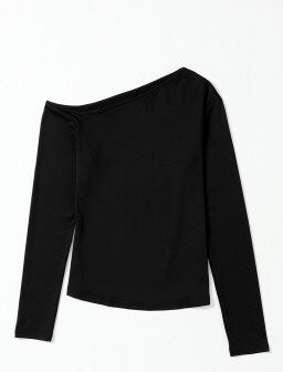 I am Fabulous Asymmetrical Neck LineTop