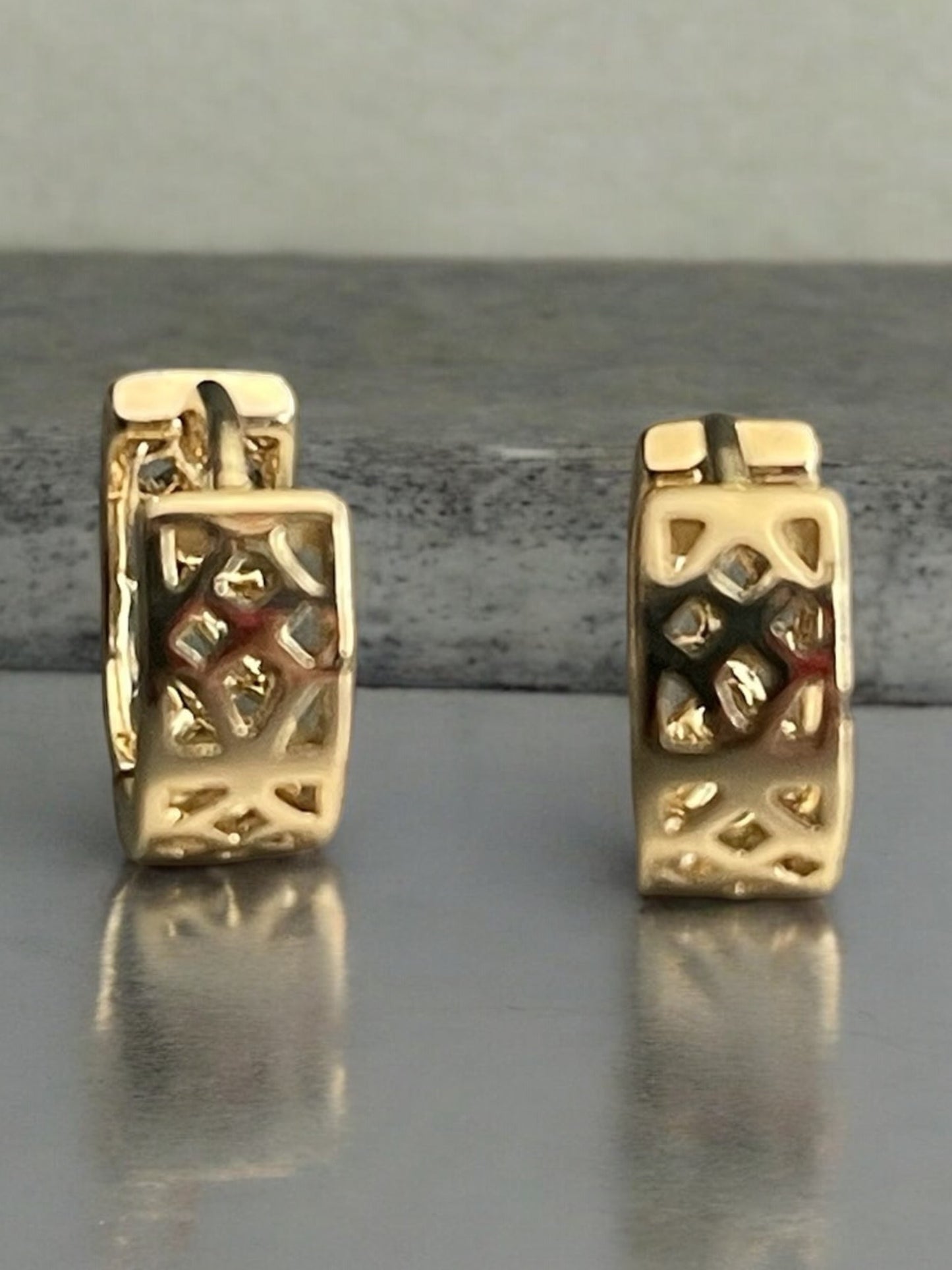 Small Huggie Earrings