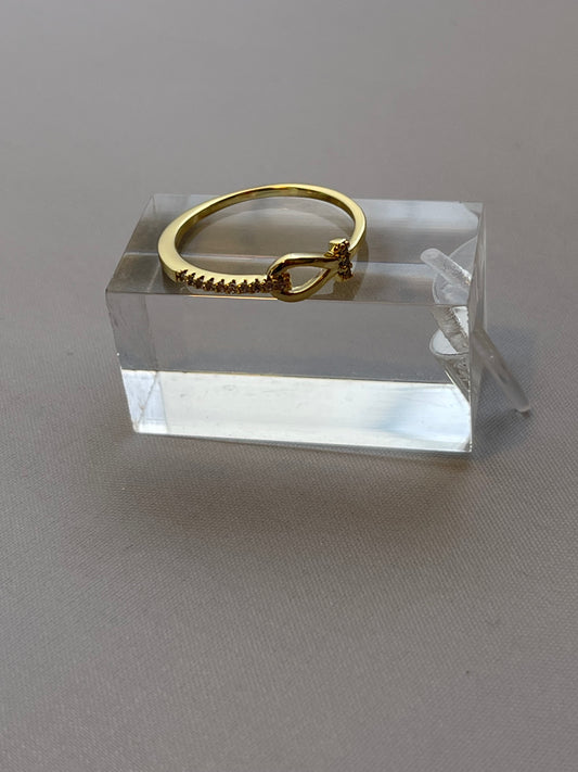 14K Gold Electroplated Thin Ring