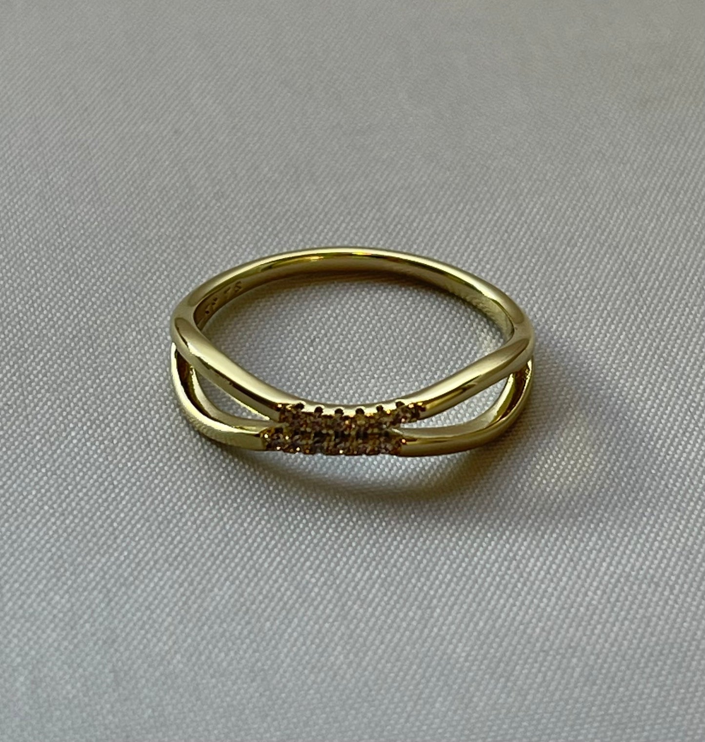 14K Gold Electroplated Ring