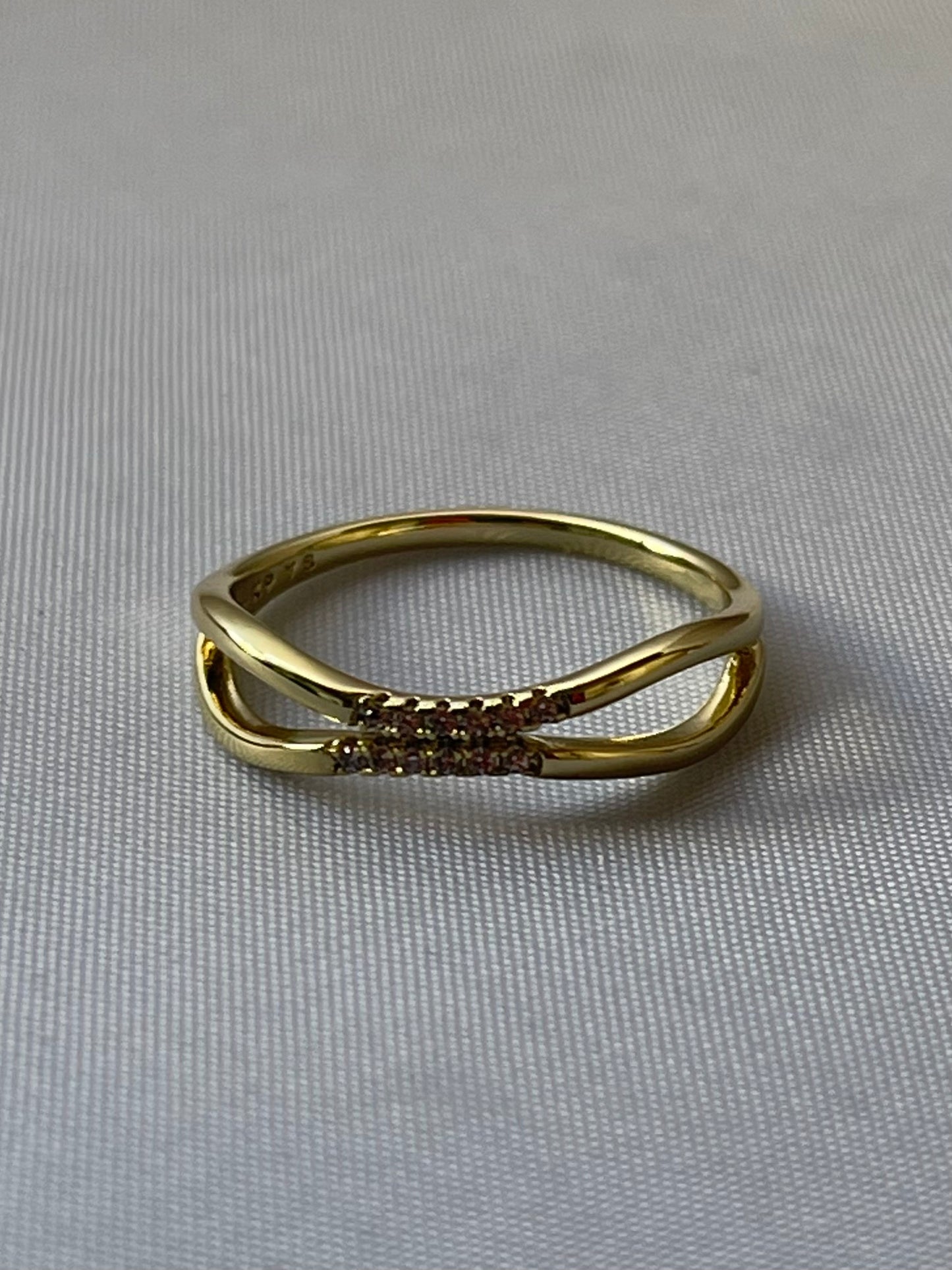 14K Gold Electroplated Ring