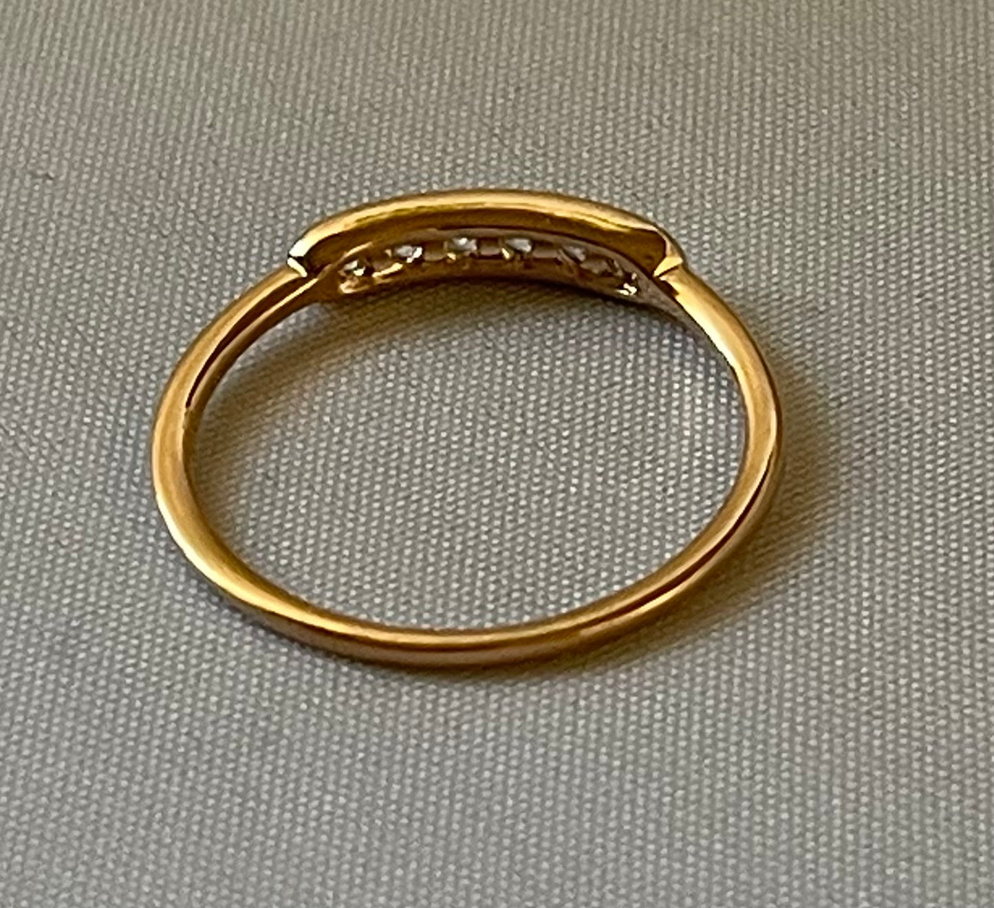 18K Gold Electroplated Ring