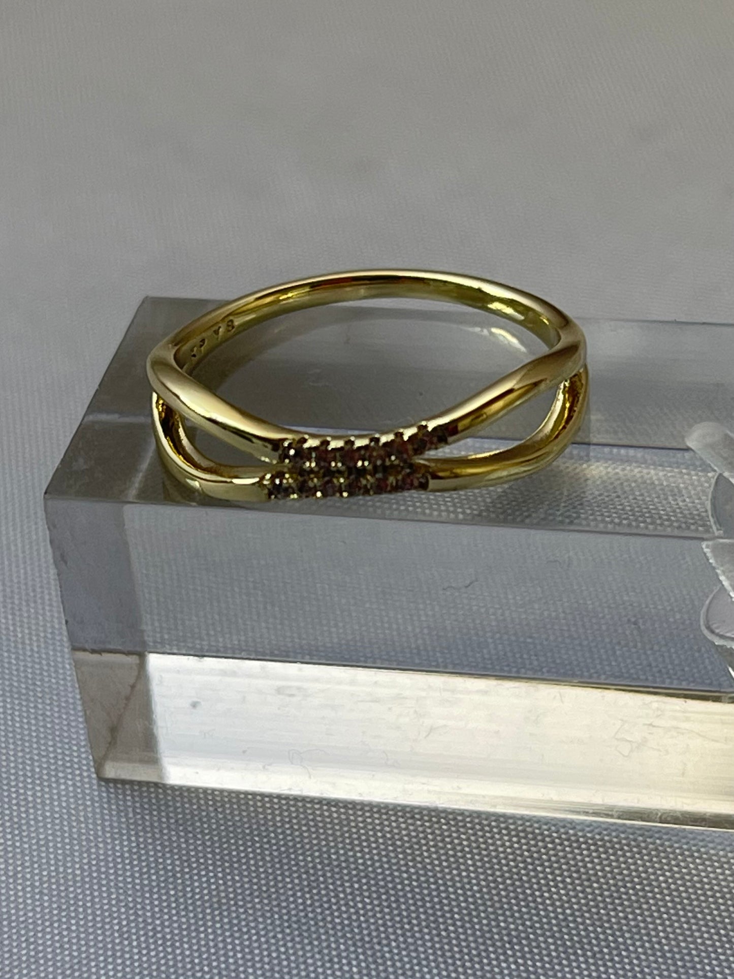 14K Gold Electroplated Ring