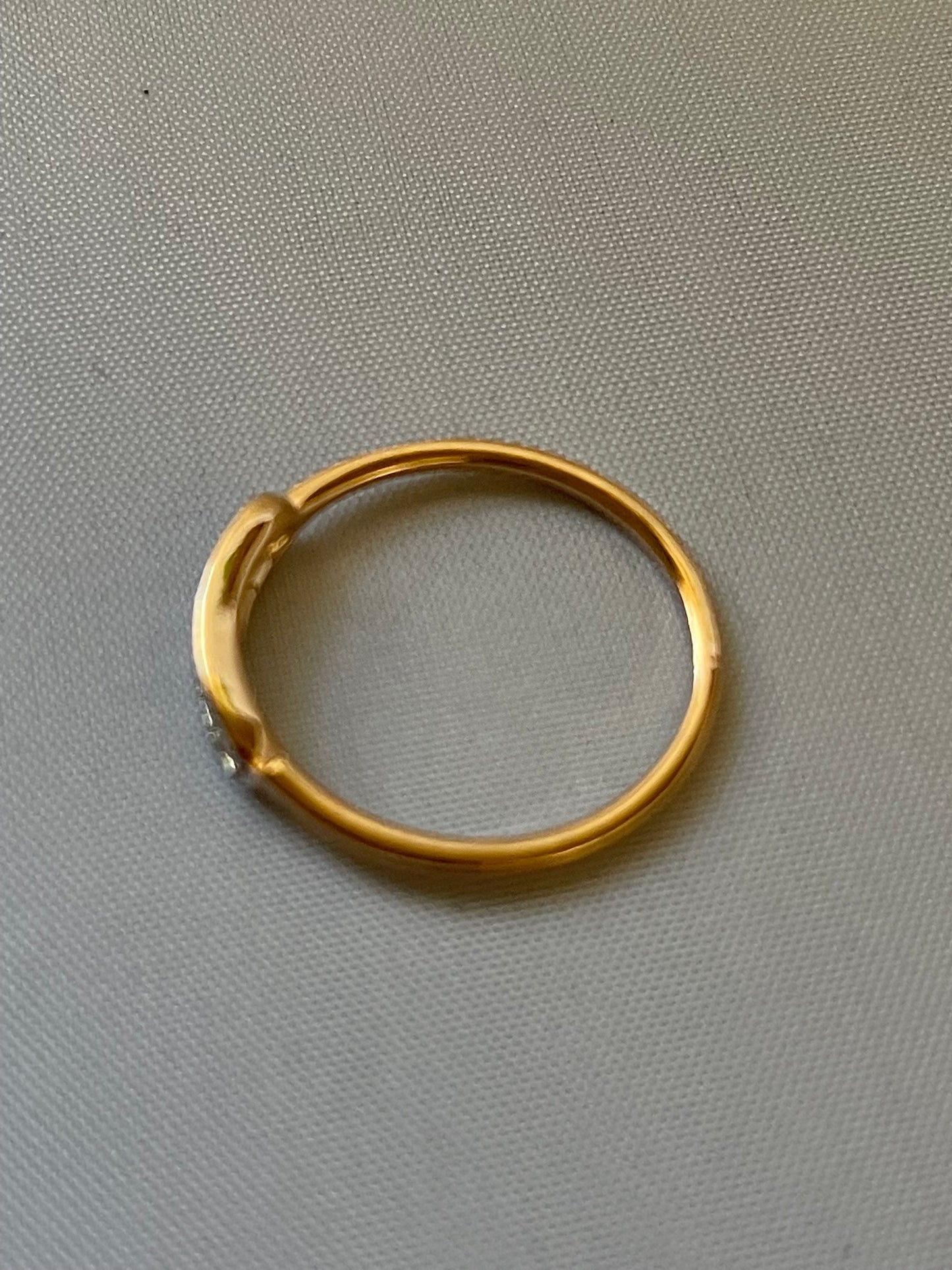 18K Gold Electroplated Ring