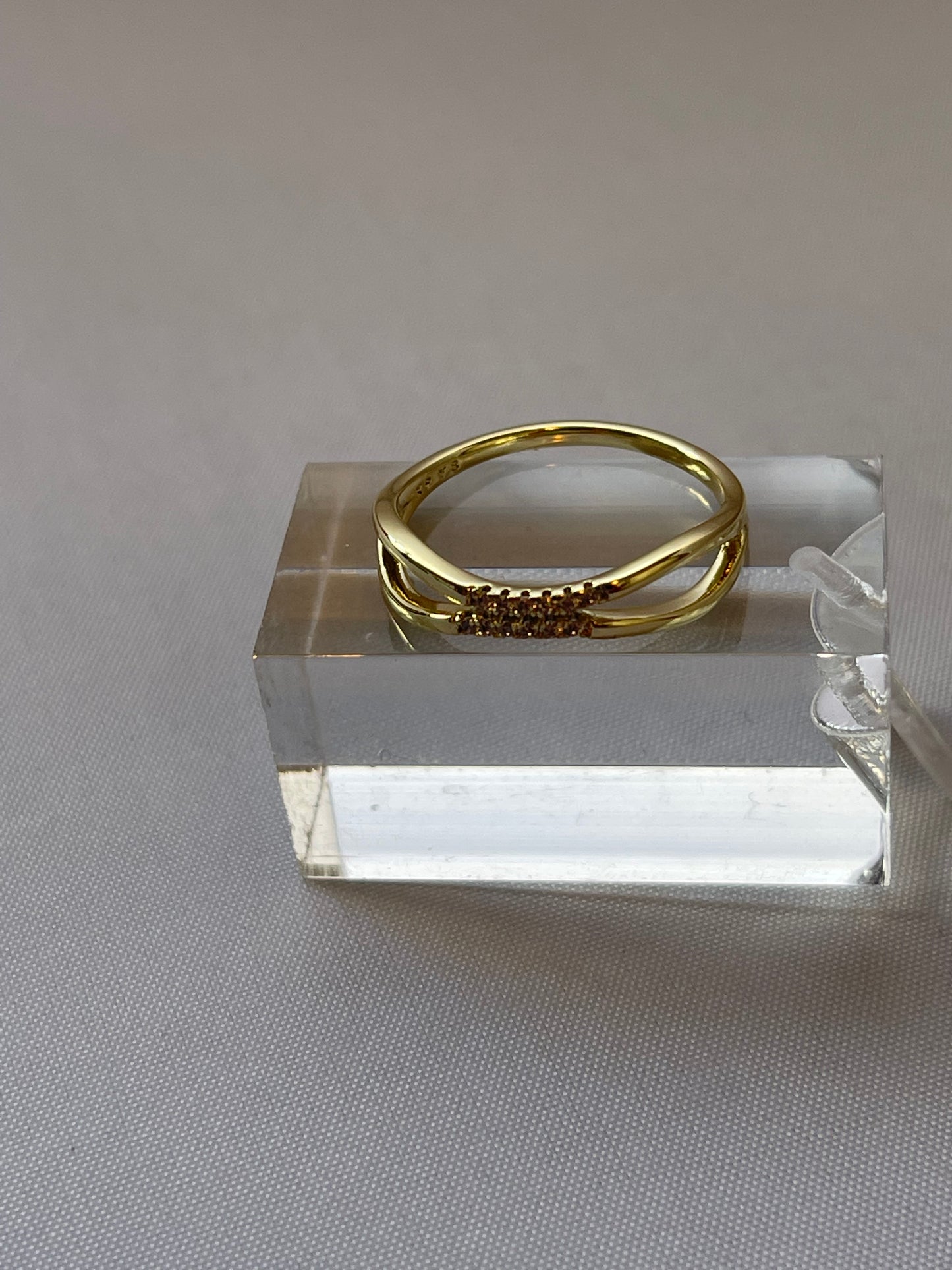 14K Gold Electroplated Ring