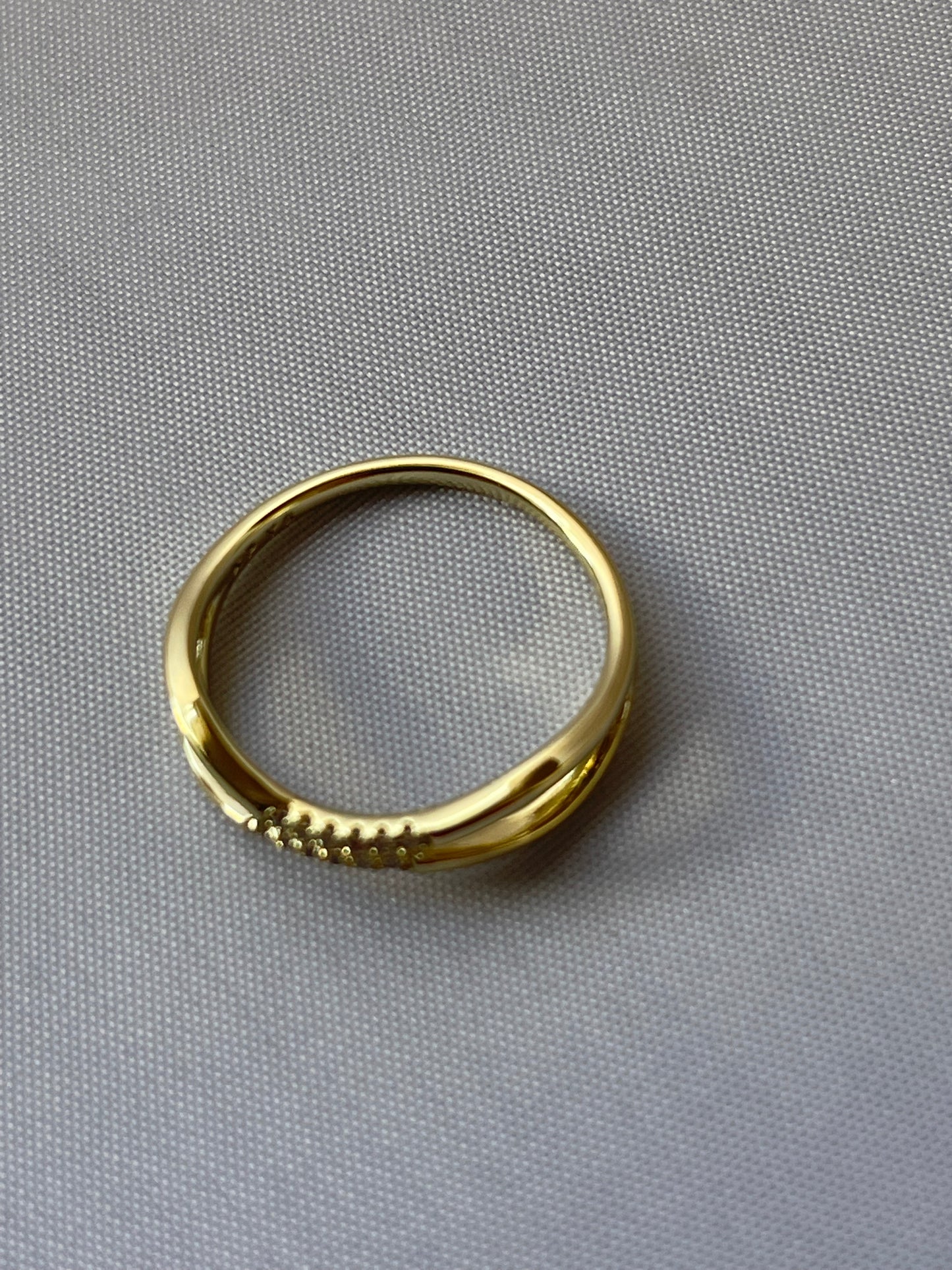 14K Gold Electroplated Ring