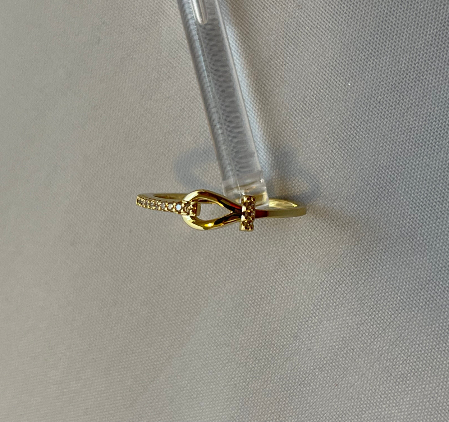 14K Gold Electroplated Thin Ring