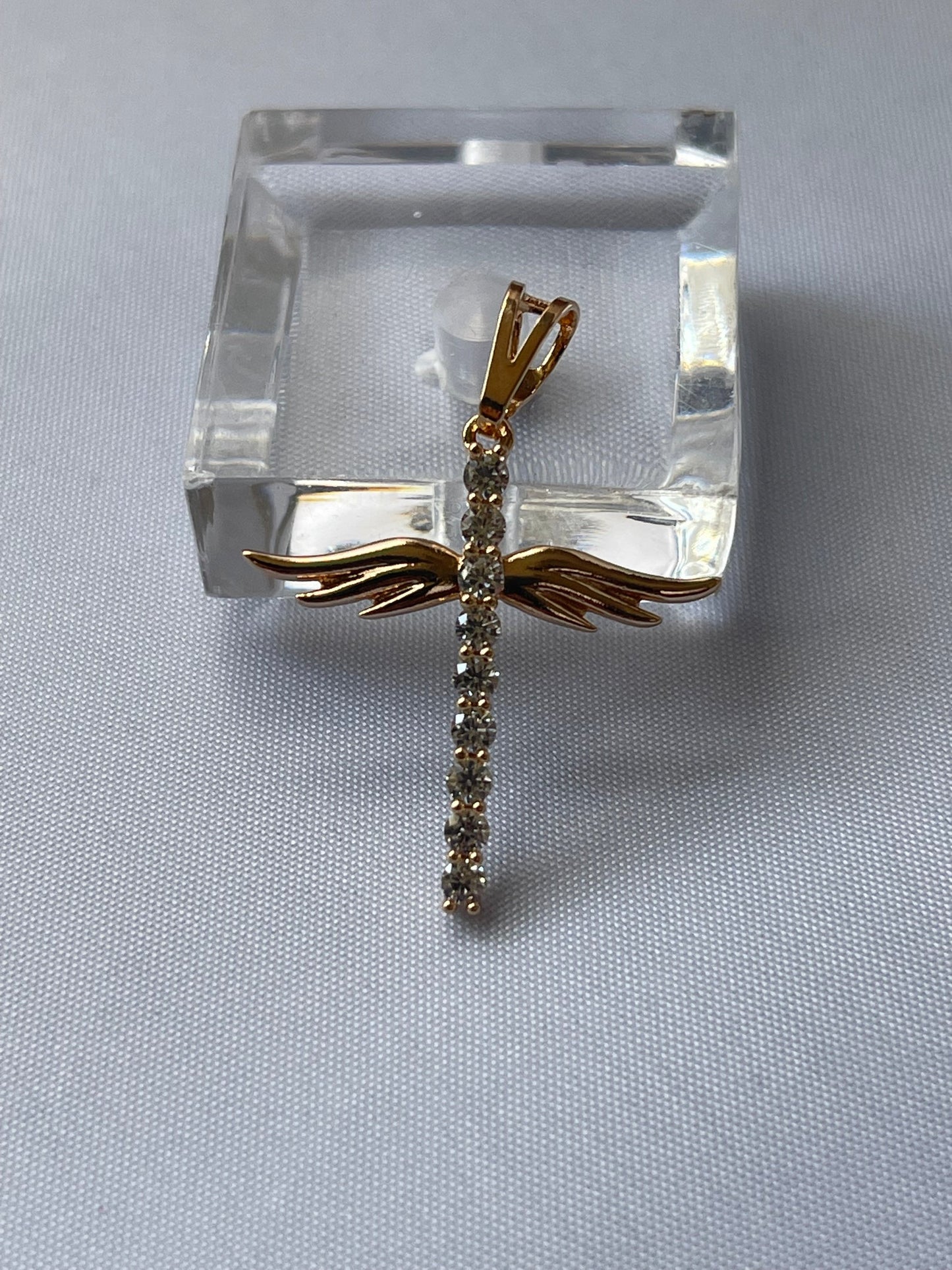 18K Gold Electroplated Cross Pendant