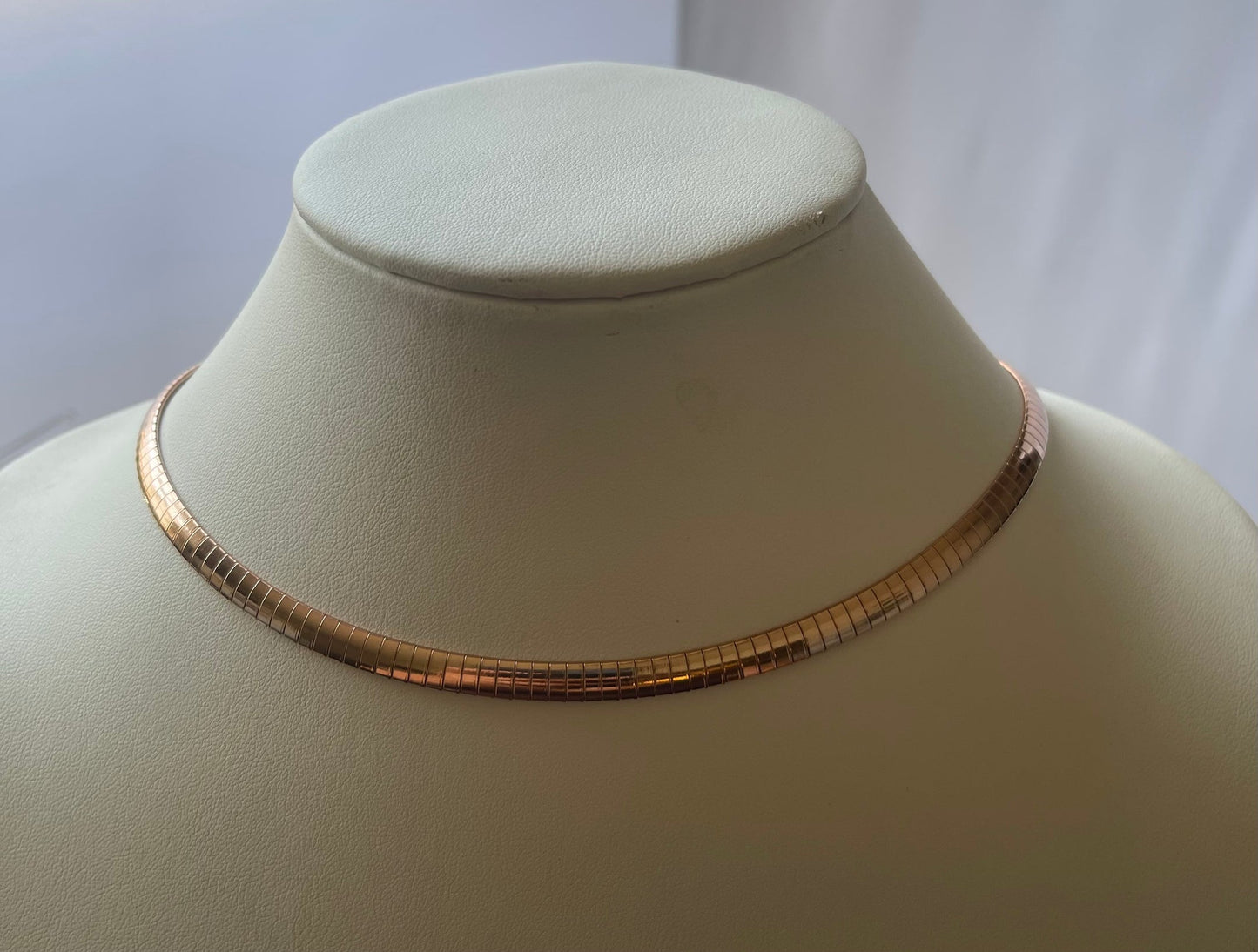 Rose Gold Electroplated Necklace