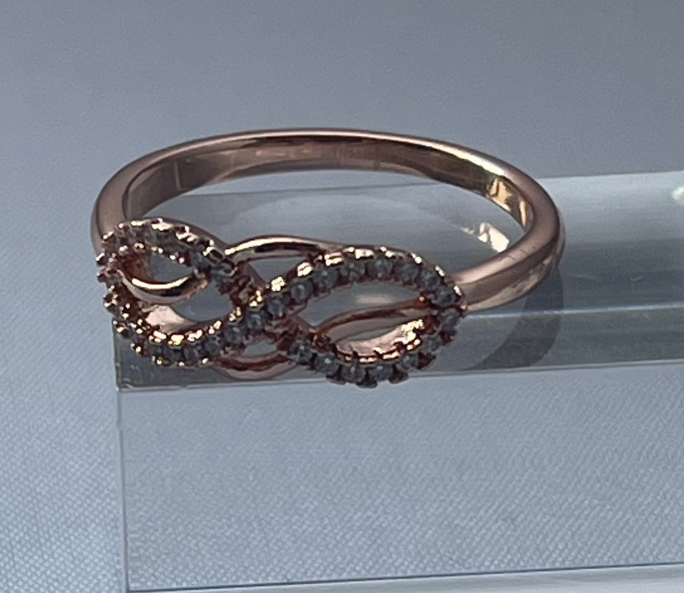 Rose Gold Electroplated Ring