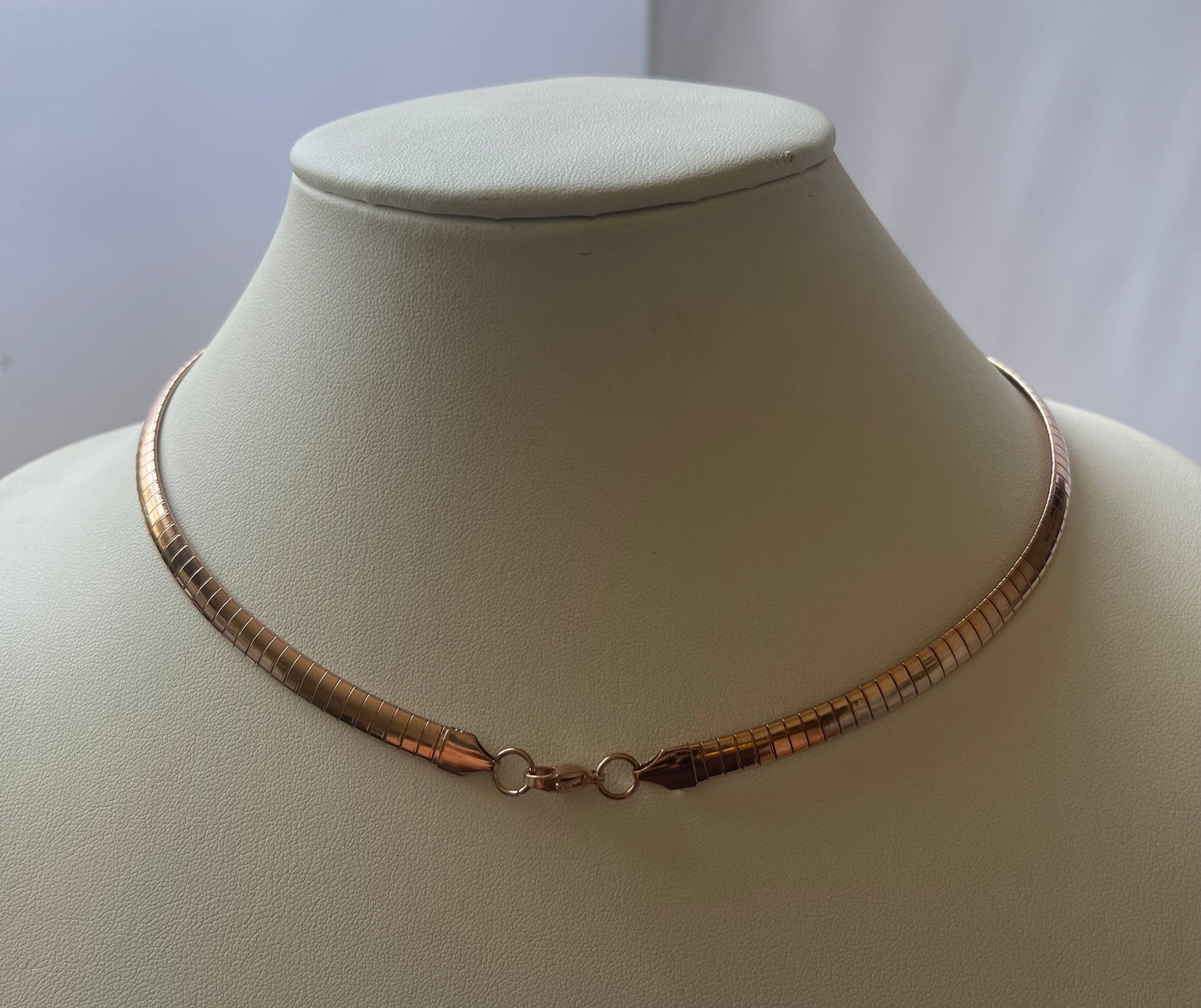 Rose Gold Electroplated Necklace