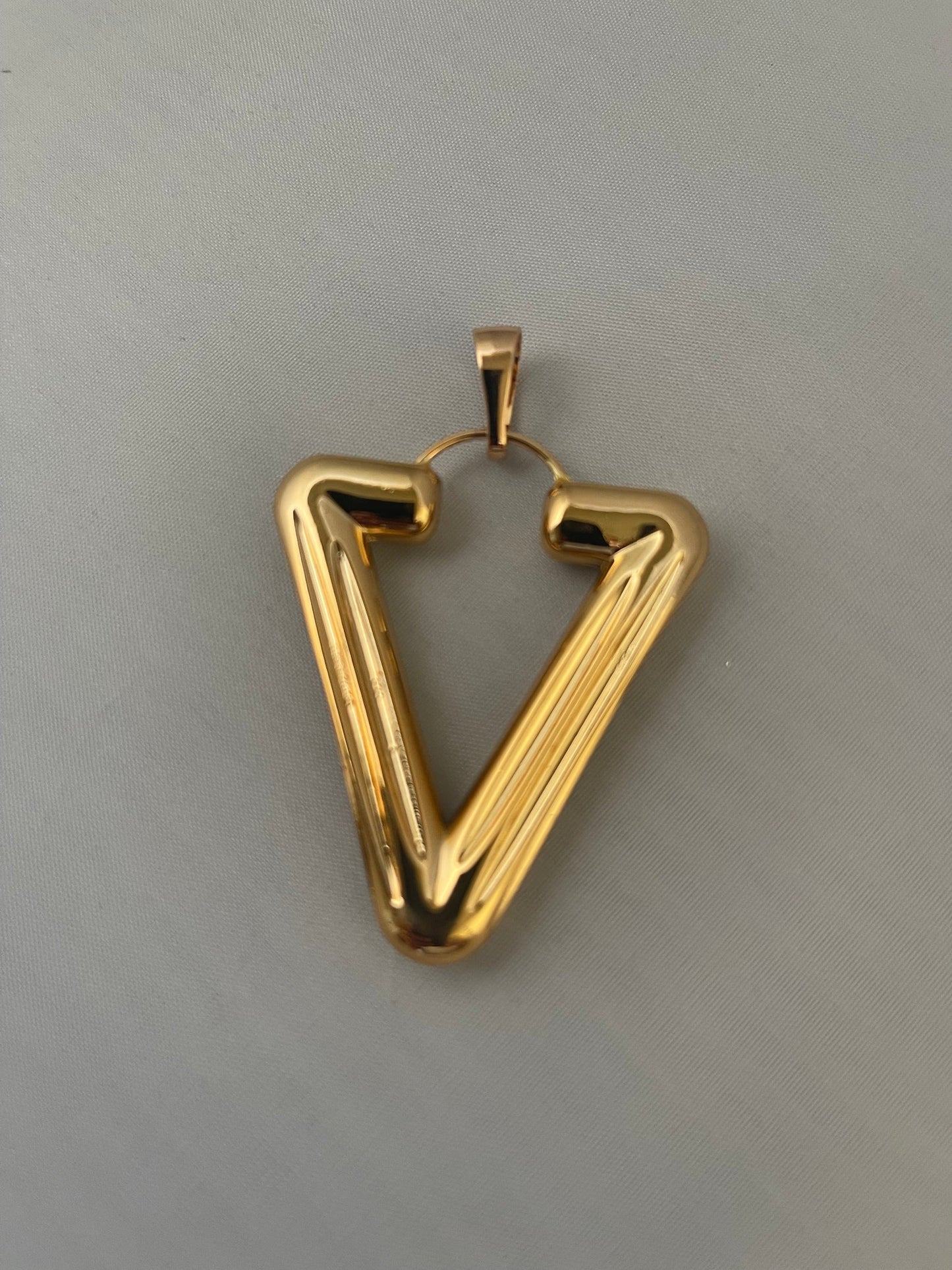 18K Gold Electroplated Pendant