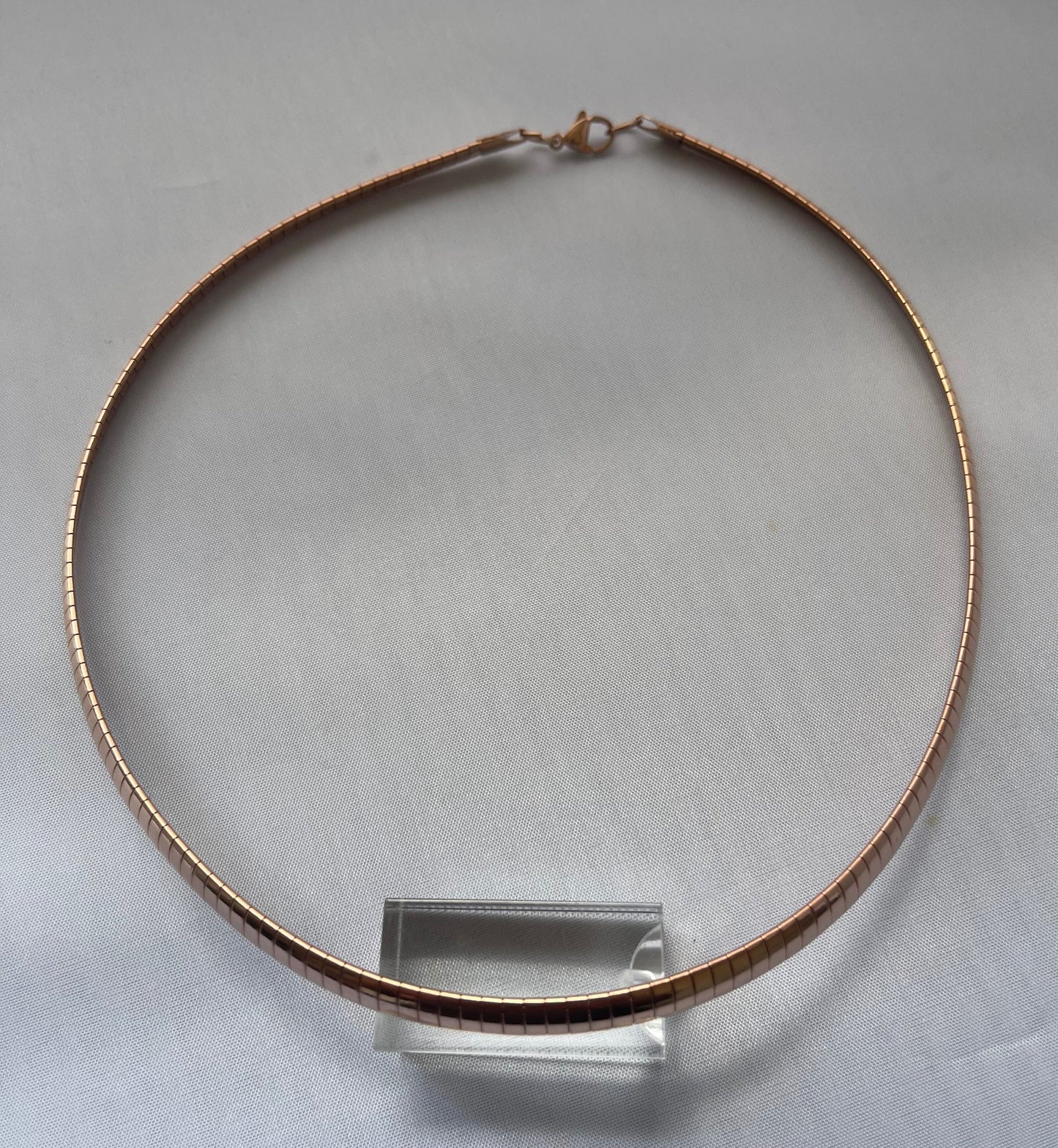 Rose Gold Electroplated Necklace