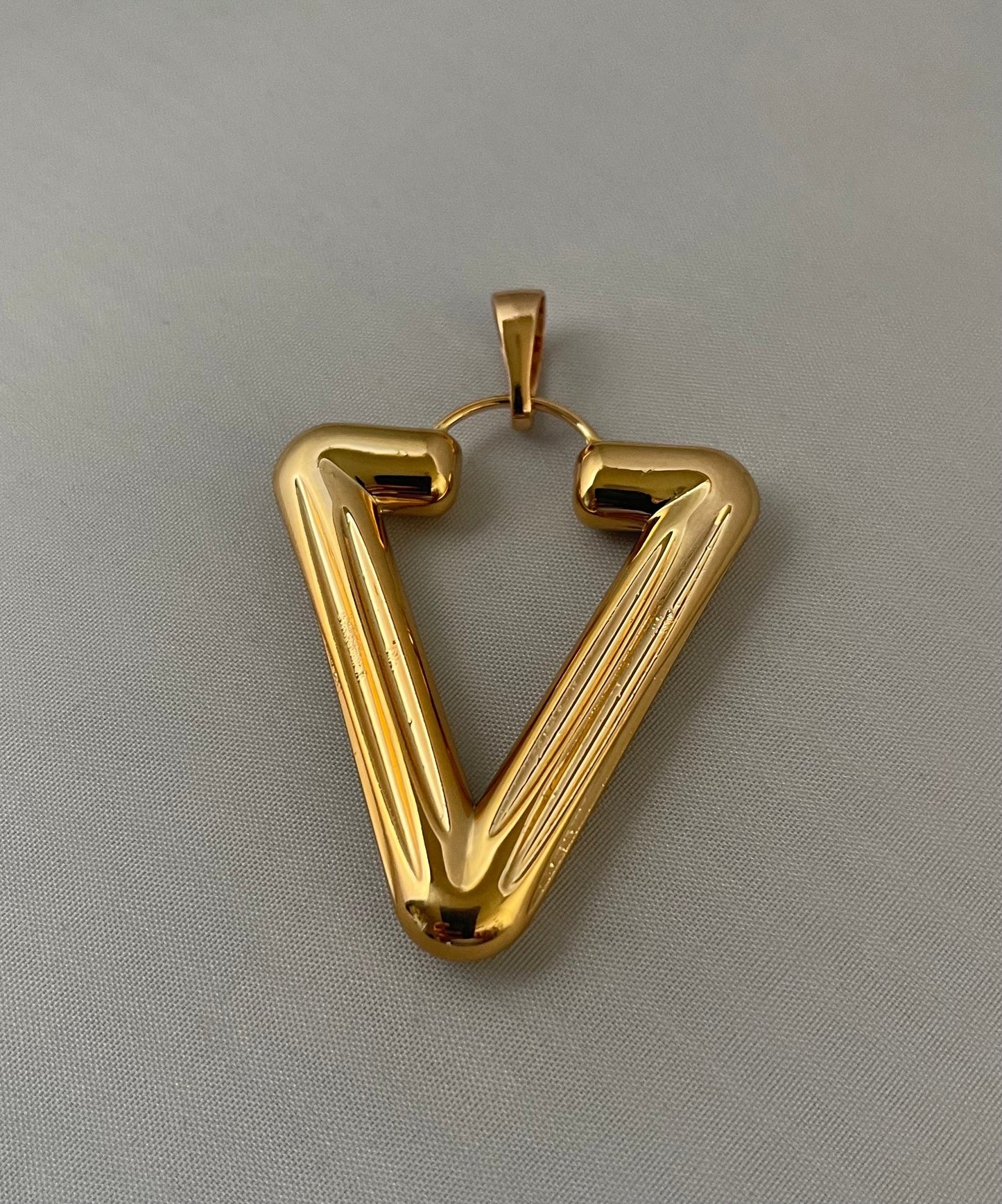 18K Gold Electroplated Pendant