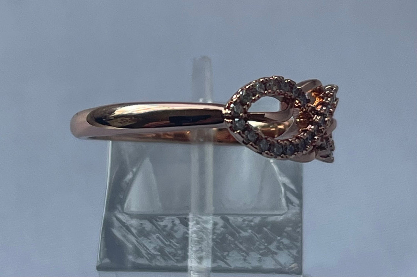 Rose Gold Electroplated Ring