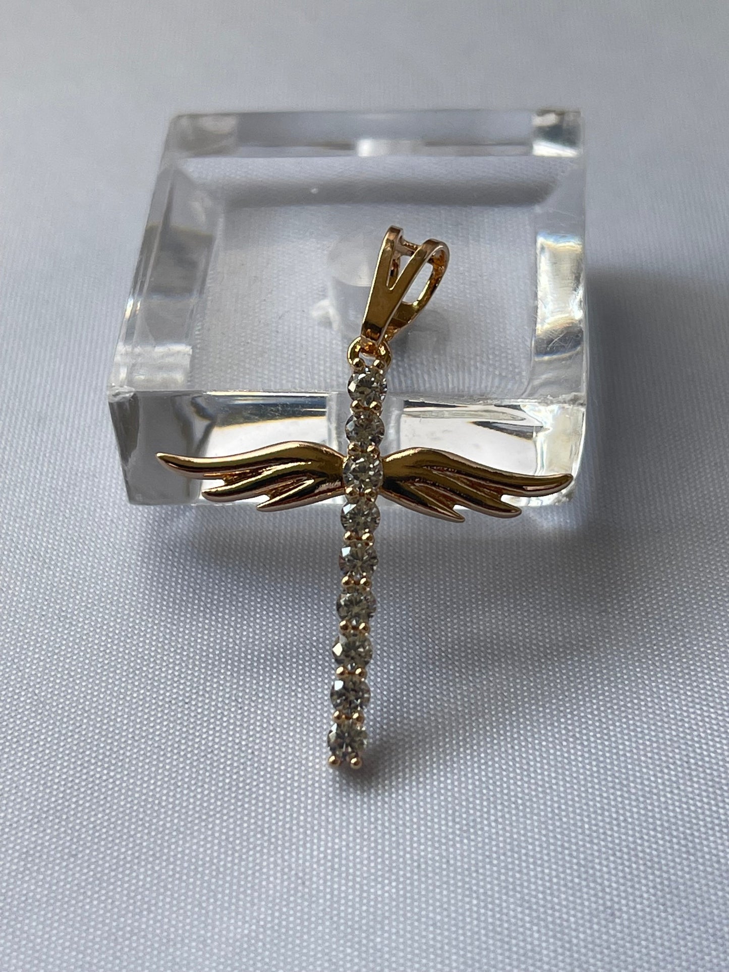 18K Gold Electroplated Cross Pendant